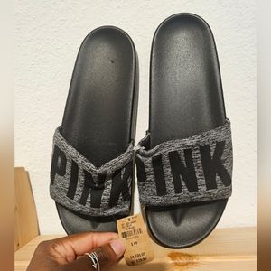 Brand new pink slides size small fits size 6-6.5